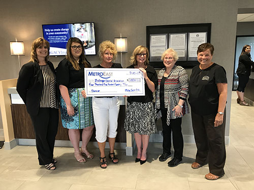 2017 Charity Committee presents check to Amer. Dental Assoc.